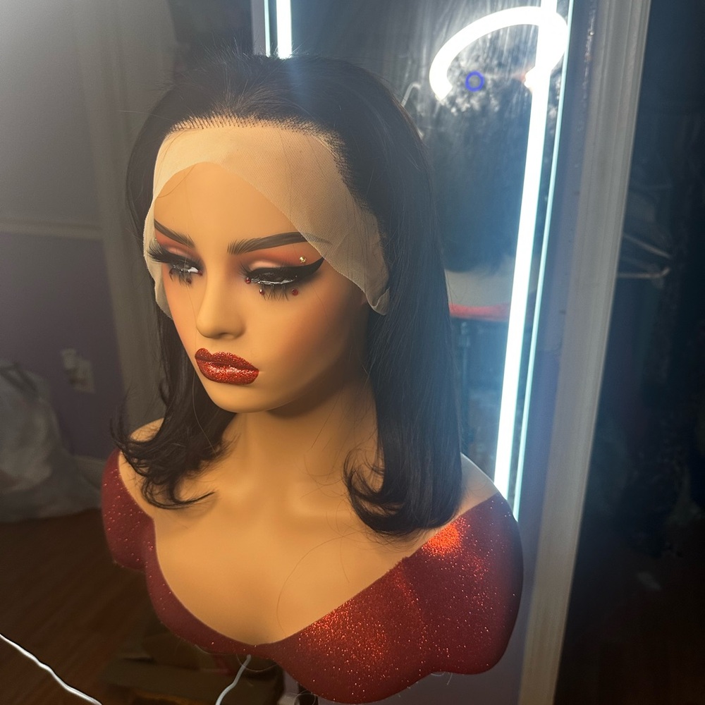 Human hair wig